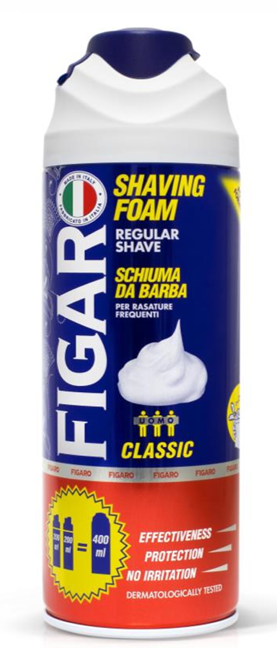 Пена для бритья Figaro 400мл Классическая