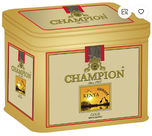 Champion Закат Кении 250гр, черный гранулированный чай (ЖБ)