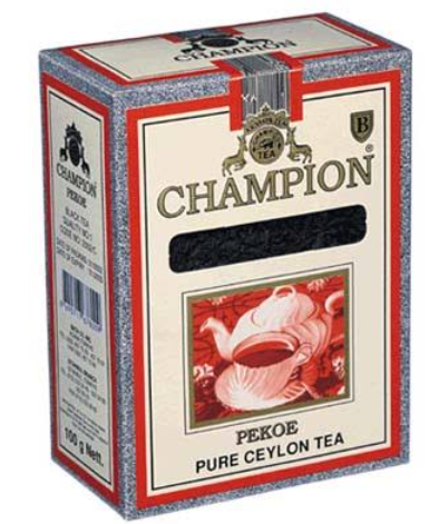 Champion Пекое 100гр, черный листовой чай
