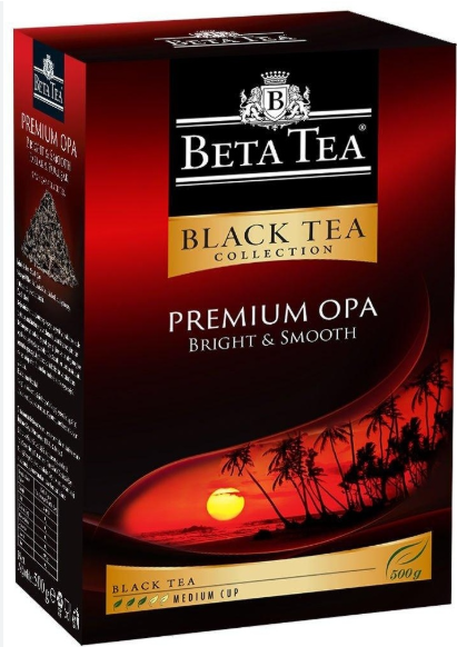 BETA PREMIUM OPA 500гр, черный крупнолистовой чай
