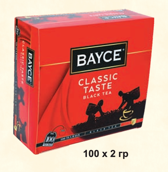 Bayce классик 100шт черный пакетированный чай