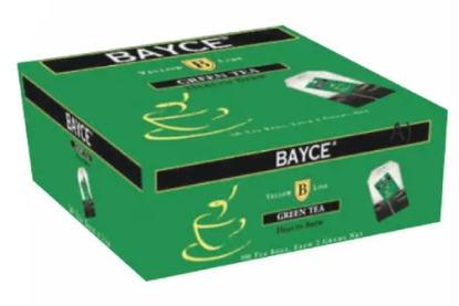 Bayce 100шт зеленый листовой чай пакетированный