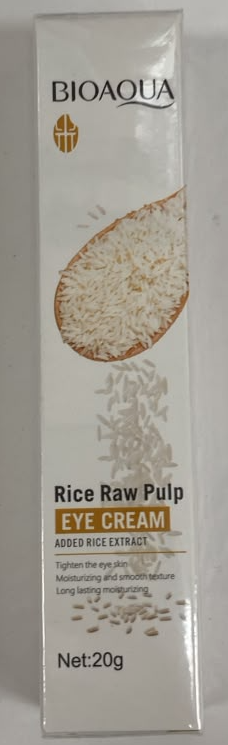 Крем вокруг глаз 20гр Bioaqua Rice Raw Pulp Eye Cream