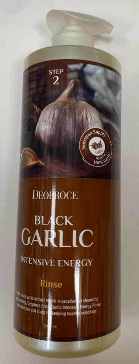 Кондиционер для волос Deoproce Black Garlic Intensive Energy Rinse 1000мл