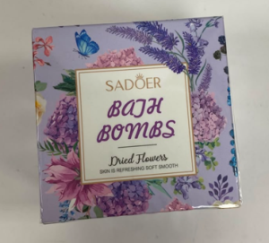 Бомбочка для ванны 100гр сушенные цветы Sadoer Dried Flowers