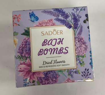 Бомбочка для ванны 100гр сушенные цветы Sadoer Dried Flowers
