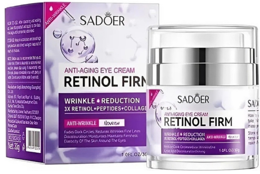 Антивозрастной крем для век 30гр SADOER Retinol Firm