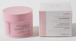 Осветляющий крем для лица 200гр Estelin Alpha Arbutin+Niacinamide Whitening Cream