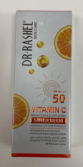 Солнцезащитный крем 50гр Dr. Rashel Vitamin C с SPF 50
