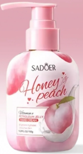 Крем для рук 150гр SADOER Hand Cream Honey Peach