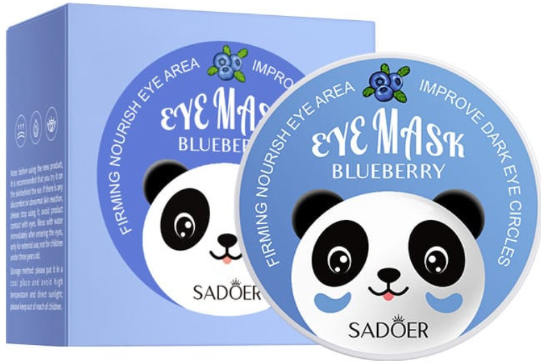 Патчи SADOER гидрогелевые Blueberry разглаживающие 60шт