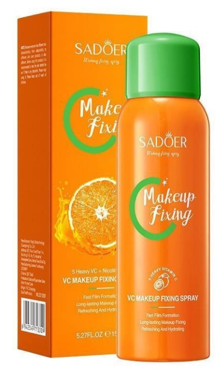 Фиксатор макияжа для лица 150мл SADOER Vitamin C