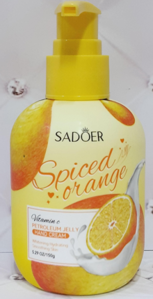 SADOER Пряный апельсин крем для рук 150гр