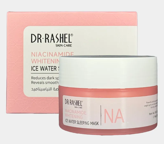 Ночная маска для лица 100гр Dr.Rashel Niacinamide Whitening Ice Water Sleeping Mask