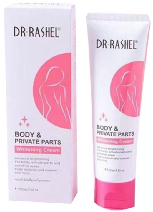 Крем для тела 100гр Dr.Rashel Body Private Parts Whitening