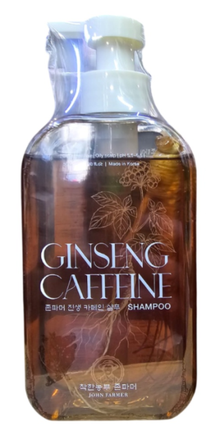 Шампунь с женьшенем и кофеином 500мл John Farmer Hair Loss Ginseng Shampoo