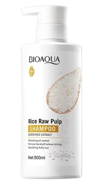 Bioaqua Rice Raw Pulp шампунь 500мл