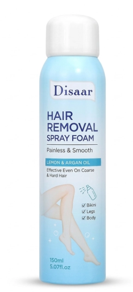 Пенка спрей для депиляции Disaar Painless & Smooth 150мл