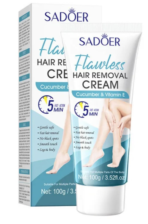 SADOER Cucumber VE Smooth and Flawless Hair Removal Cream крем для ног 100гр