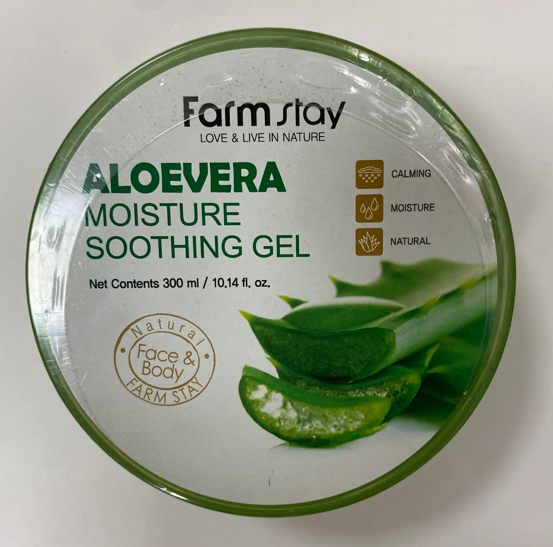 Farmstay AloeVera Moisture Soothing гель-лосьон для тела 300мл