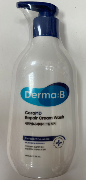 Восстанавливающий крем-гель для душа 400мл Derma:B