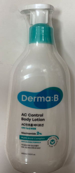 Derma:B, AC Control лосьон для тела 400мл