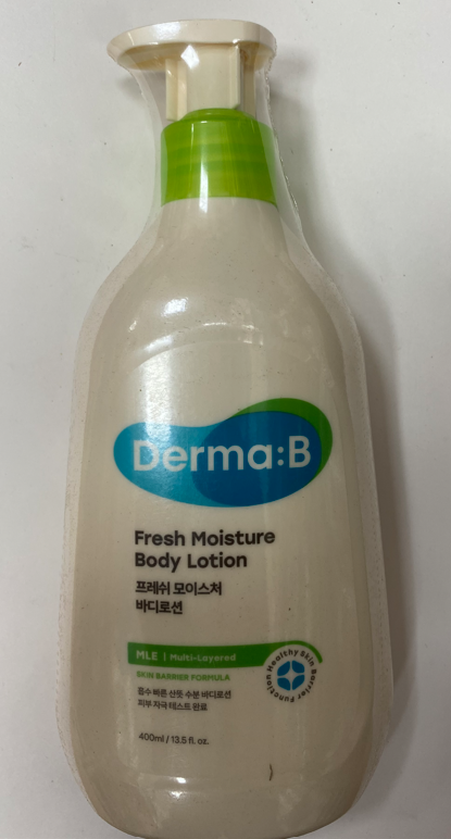 Derma:B Лосьон Fresh Moisture Body Lotion 400мл