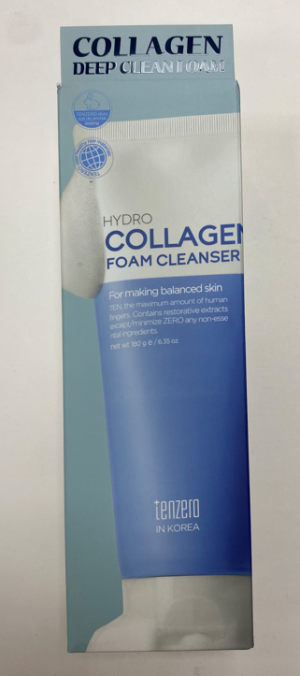 Пенка Tenzero Hydro Collagen Foam Cleanser 180мл