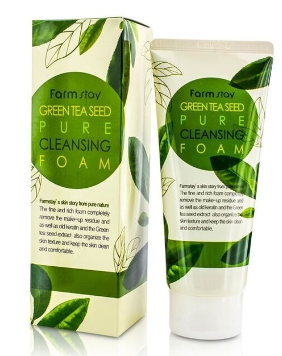 Farmstay Green Tea Seed пенка 180мл