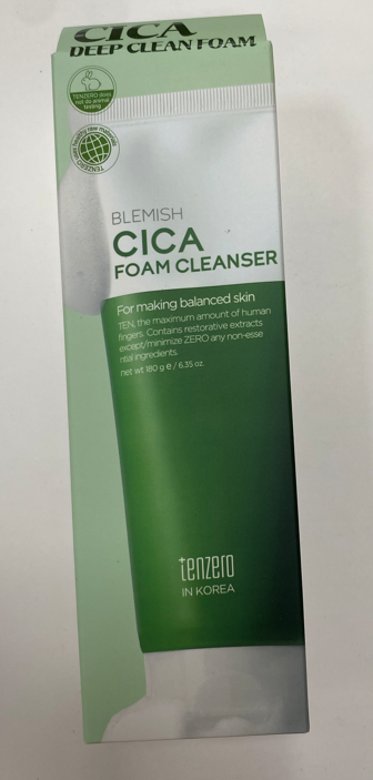 Tenzero Blemish Cica пенка 180мл