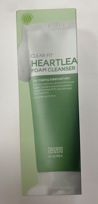 Tenzero Clear Fit Heartleaf пенка 180мл