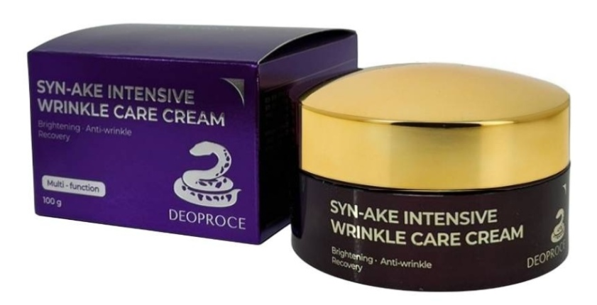 Deoproce крем Syn-ake Intensive Wrinkle Care для лица 100гр