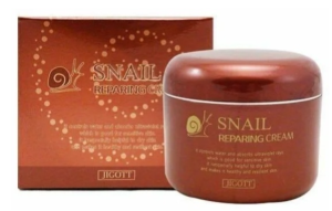 JIGOTT крем Snail Reparing для лица 100 мл