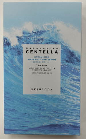 Skin1004 Madagascar Centella Hyalu-Cica Water-Fit Sun Serum солнцезащитная сыворотка