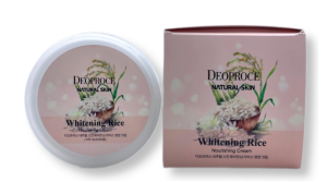 Deoproce крем Natural Skin Whitening Rice для лица 100гр