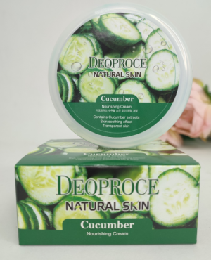 Крем для лица и тела 100мл Deoproce Natural Skin Cucumber Nourishing Cream