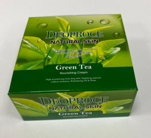 Питательный крем для лица и тела 100мл Deoproce Natural Skin Green Tea Nourishing Cream