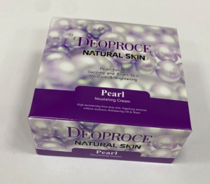 Deoproce крем для лица Natural Skin Pearl 100 мл