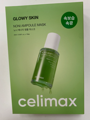Тканевые маски  Celimax The Real Noni Energy Ampoule Mask