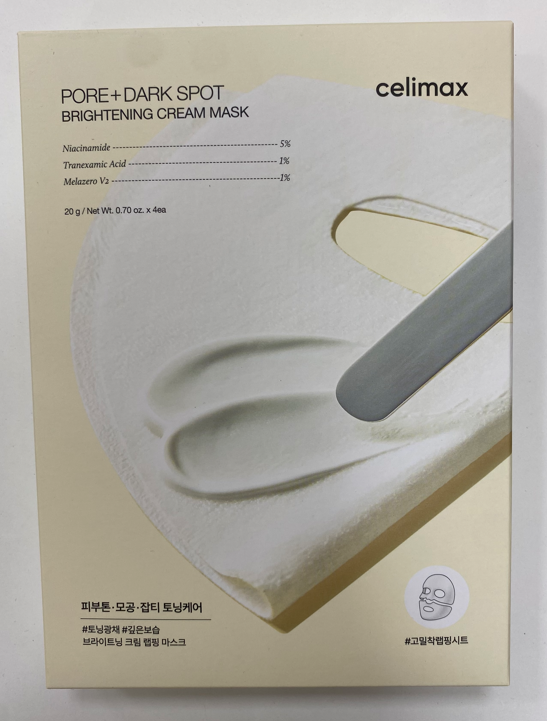 Маска Celimax Pore+Dark Spot Brightening Cream Mask