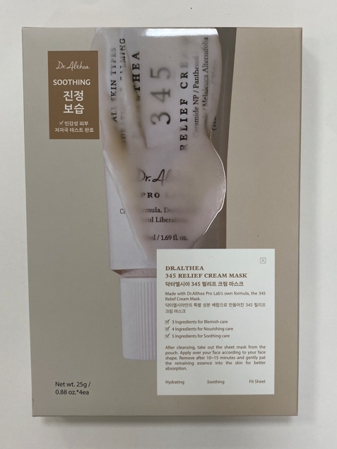 Тканевая маска Dr. Althea 345 Relief Cream Mask