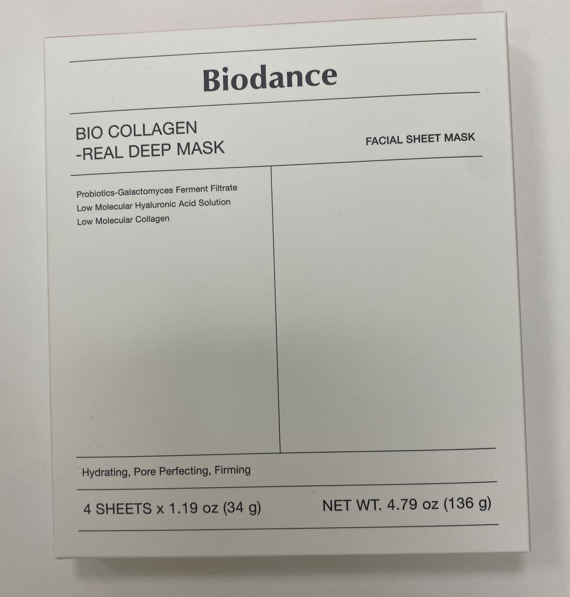 Гидрогелевая маска для лица Biodance Bio-Collagen Real Deep Mask