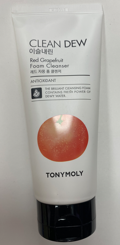 Пенка для умывания 180мл TONY MOLY Clean Dew Red Grapefruit Foam Cleanser