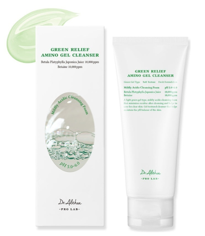 Dr. Althea Green Relief Amino Gel Cleanser очищающий гель для лица 100мл