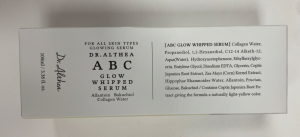 Dr. Althea ABC Glow Whipped Serum, увлажняющая сыворотка для сияния кожи 100мл