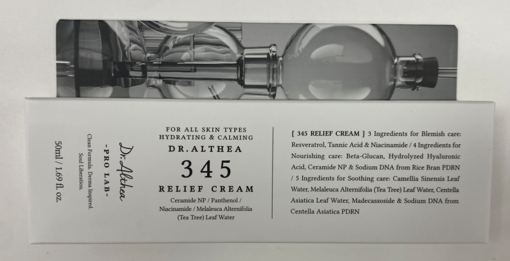 Dr. Althea 345 Relief Cream Mist, двухфазный увлажняющий спрей для лица 50мл
