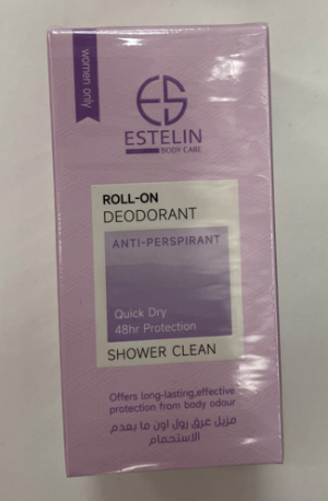 Женский роликовый дезодорант-антиперспирант 50мл от бренда Estelin "Shower Clean"