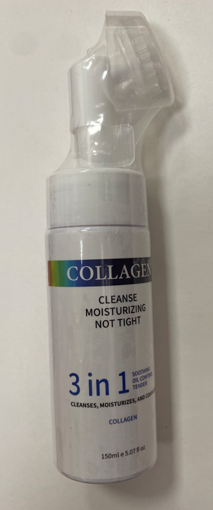 Мусс-пенка для умывания Collagen Cleanse Moisturizing Not Tight 3in1 150 мл