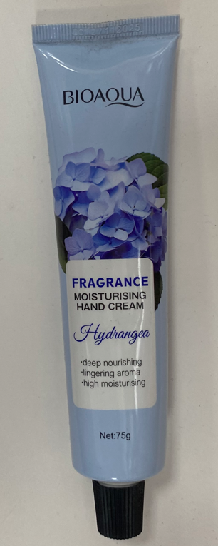 Увлажняющий крем для рук 75гр Bioaqua Fragrance Moisturising Hand Cream с ароматом гортензии