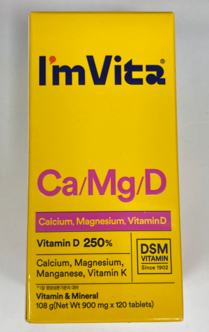 I'm Vita Ca/Mg/D, корейский комплекс витаминов и минералов